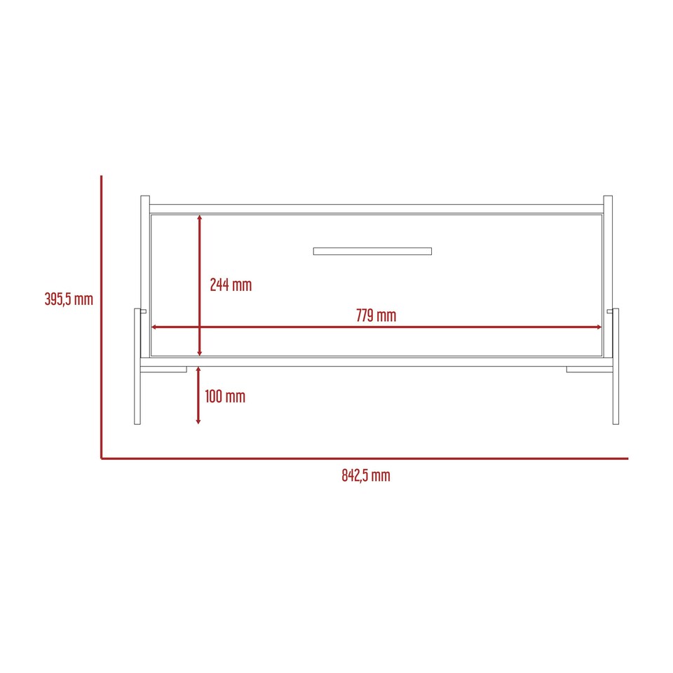image 1 of Harvard, Storage Coffee Table Brown