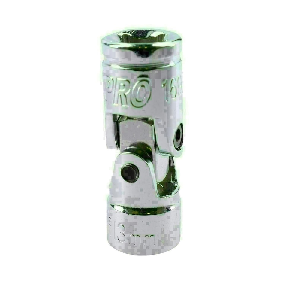 image 1 of 13mm Universal Joint Metric Socket 3/8" Drive 12 Point Flexible Wobble Knuckle