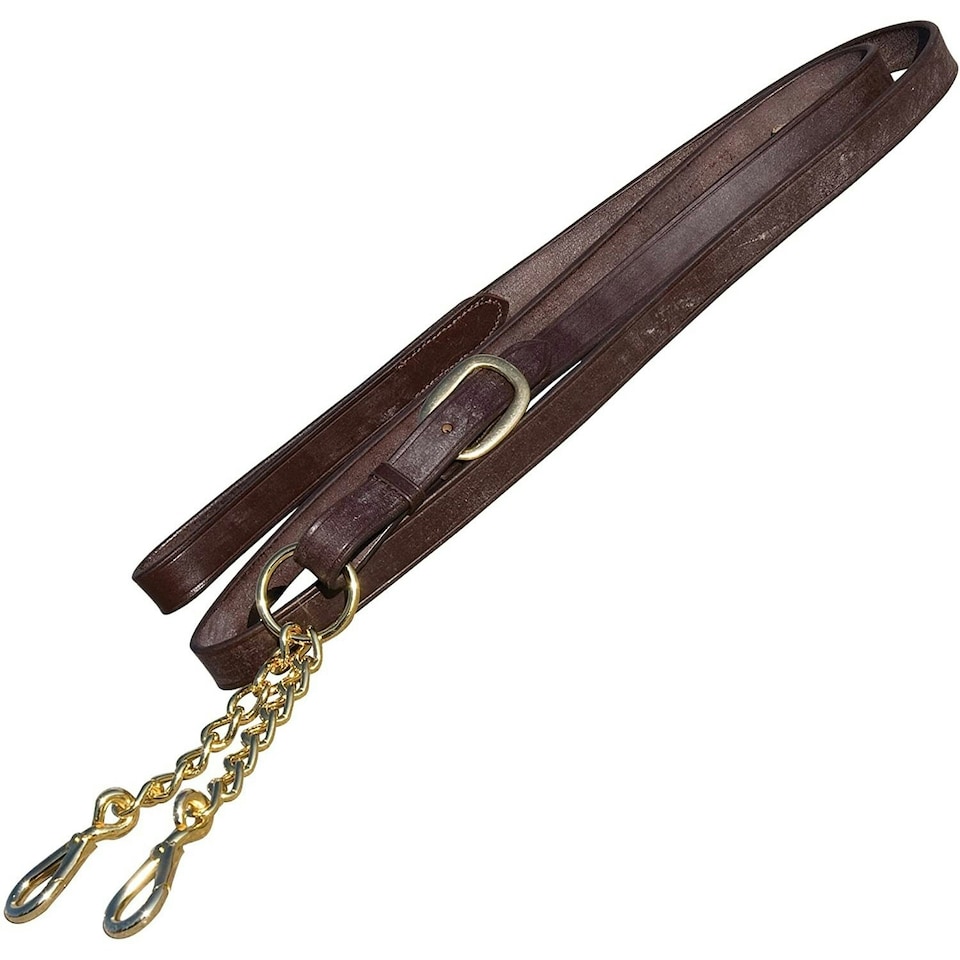 Blenheim Leather Horse Lead Rein - Havana - One Size (UTER785)