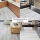 image 8 of NOVECRAFTO Self Adhesive Vinyl Floor Plank – Peel & Stick 36x5.98 in – Light Grey Ash Breeze – Wood Effect – Waterproof DIY Flooring – Easy to Install Grey | 0.97 sqm