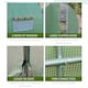 image 6 of Outsunny 3 x 2M Walk-in Garden Polytunnel Greenhouse Galvanised Steel W Door