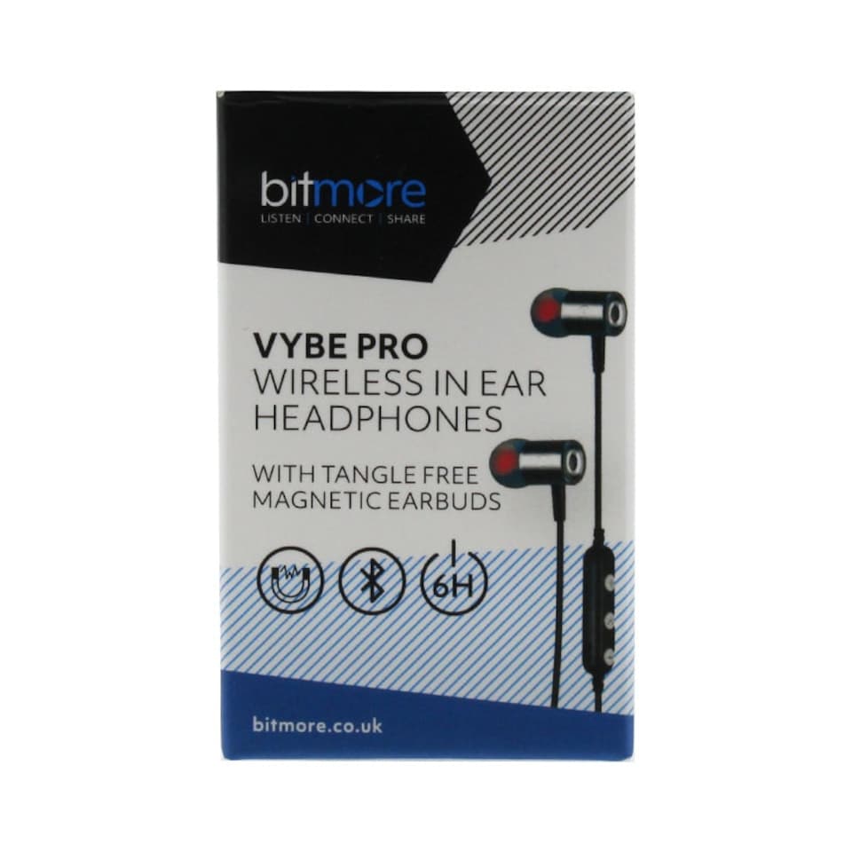 image 1 of Bitmore Wireless Bluetooth Headphones Vybe Pro N/A