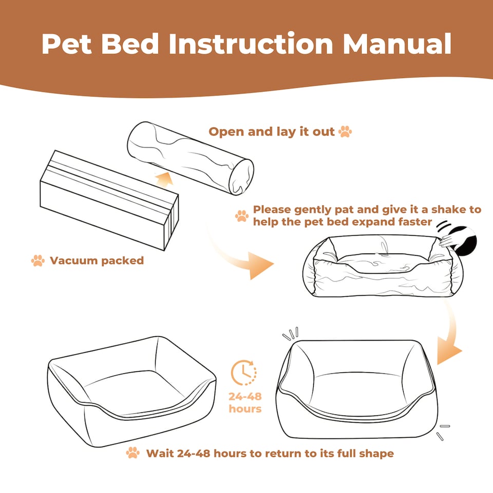 image 1 of Skylos 68cm Pet Puppy Mattress Orthopedic Dog Bed Memory Foam Washable | Grey | 68 x 50cm | One Size