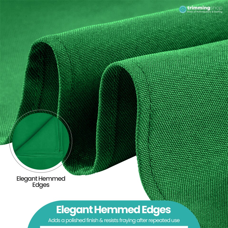 image 1 of 1pc Polyester Table Napkins, Wrinkle-Resistant Cloth Napkin - 20 Inch