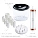image 4 of Envie Makeup Brush Cleaner & Dryer with UV Disinfection Light, White N/A