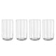 image 1 of Luigi Bormioli Jazz Hi-Ball Glasses, 450ml x 4 Clear