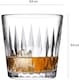 image 9 of Highball Drinking Glasses Whiskey Water Juice Tumblers | Clear | 6x300ml Whiskey Tumblers | 6x300ml Whiskey Tumblers