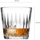 image 9 of Highball Drinking Glasses Whiskey Water Juice Tumblers 6 Set | Clear | 6x300ml Whiskey Tumblers | 300ml