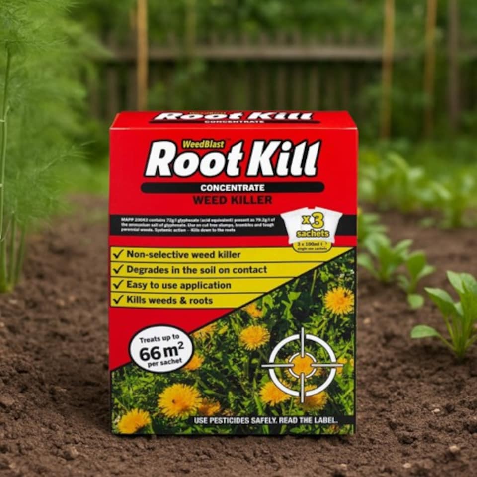 image 1 of Root Kill Concentrated Weedkiller Extra Strong 3x100ml