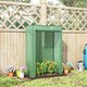 image 10 of Outsunny 100 x 50 x 150cm Greenhouse w/ Zipper Roll-up Door Outdoor
