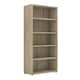 image 1 of Prima Bookcase 4 Shelves in Oak