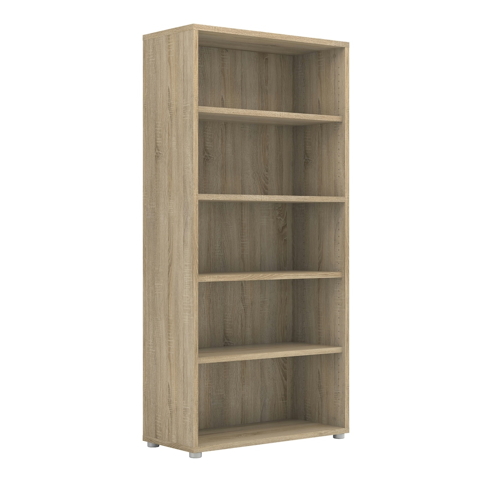 image 1 of Prima Bookcase 4 Shelves in Oak