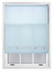 image 4 of FURNISHED Roller Blinds Daylight Square Eyelet Light Filtering Easy Fit Trimmable Window Shade | Blue | Duck Egg Blue
