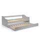 image 5 of Premier Dove Grey Day Bed Single 3ft (90cm) + Pull Out Bed (Guest Bed)