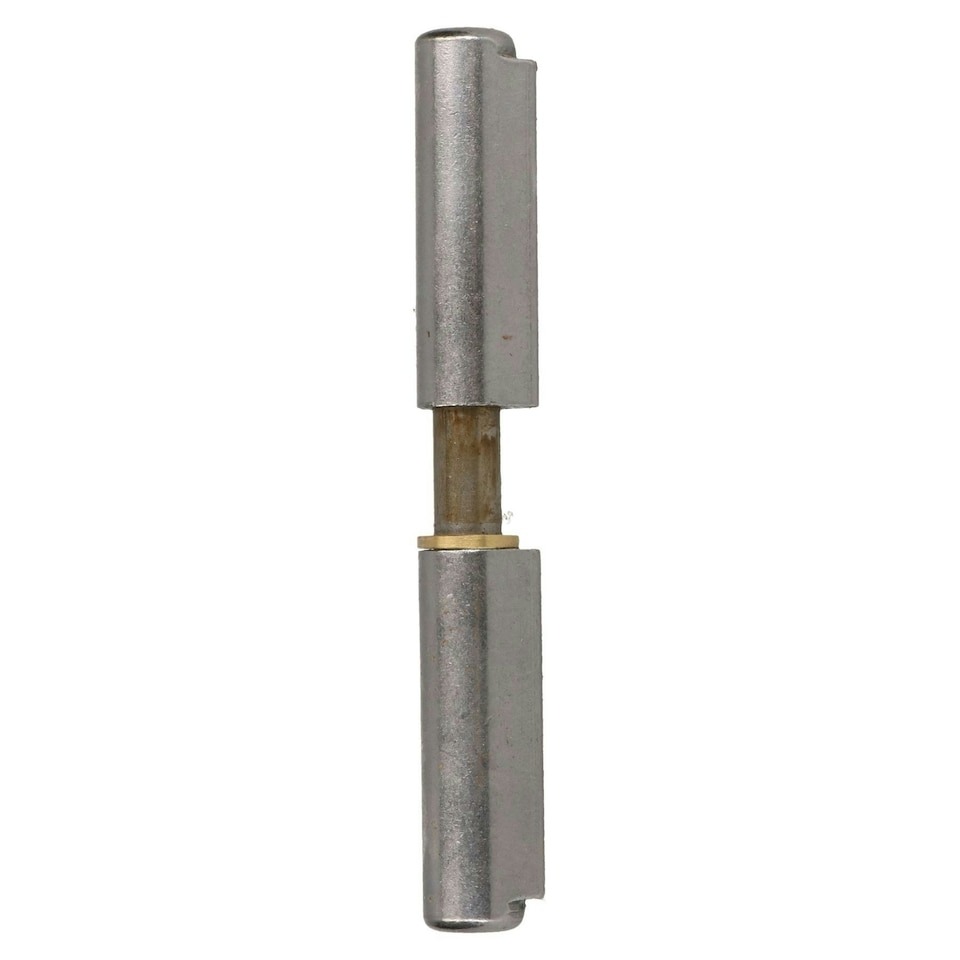 image 1 of Lift Off Bullet Hinge Weld On Brass Bush 18x135mm Heavy Duty Door Hatch | Silver
