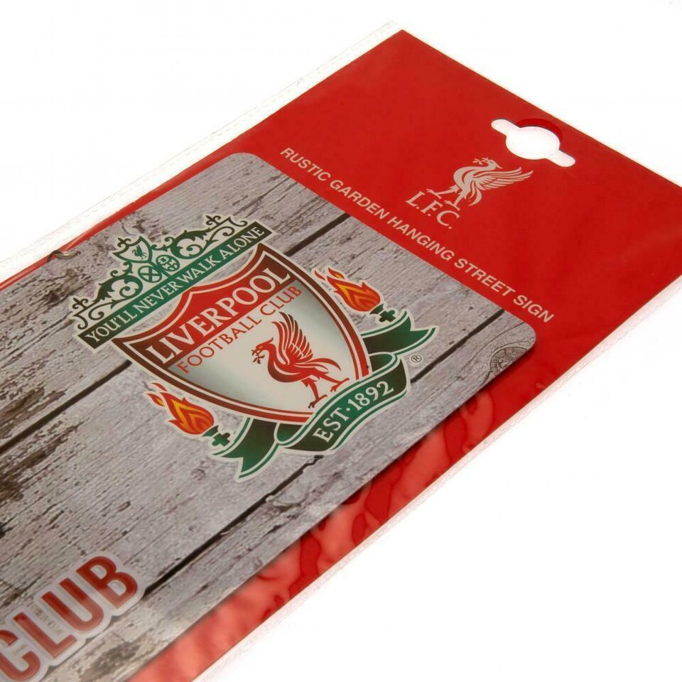 image 1 of Liverpool FC Rustic Plaque | Red | Red/White/Black | 1
