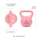 image 4 of Phoenix Fitness Pink Kettlebell 16KG
