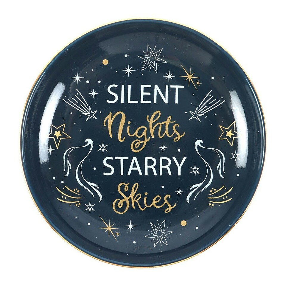 image 1 of Silent Nights Starry Skies Trinket Dish