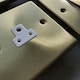 image 4 of SE HOME Satin / Brushed Brass 13A Fused Connection Unit With Neon With Flex White | Satin Brass