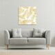 image 2 of Golden Leaves (Canvas Print) 101 x 101 x 4cm