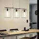 image 5 of Merton 3 Light Ceiling Light Black