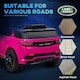 image 8 of AIYAPLAY Licensed Land Rover, Kids Electric Car w/ Remote, Music, Pink