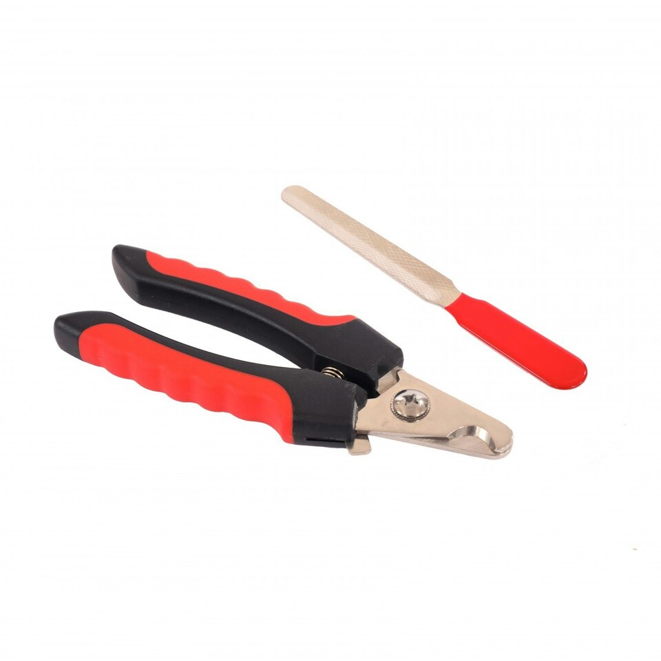 image 1 of Oypla Professional Pet Nail Grooming Clippers Safety Guard with Nail File