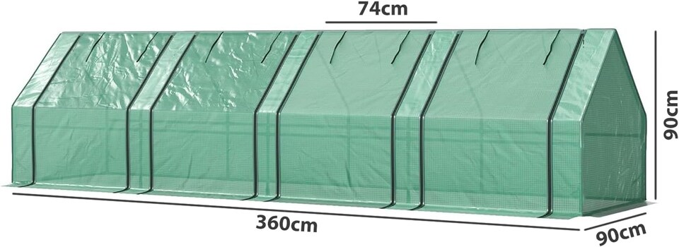 image 1 of Garden Gear XXL Apex Cloche | Green | 1