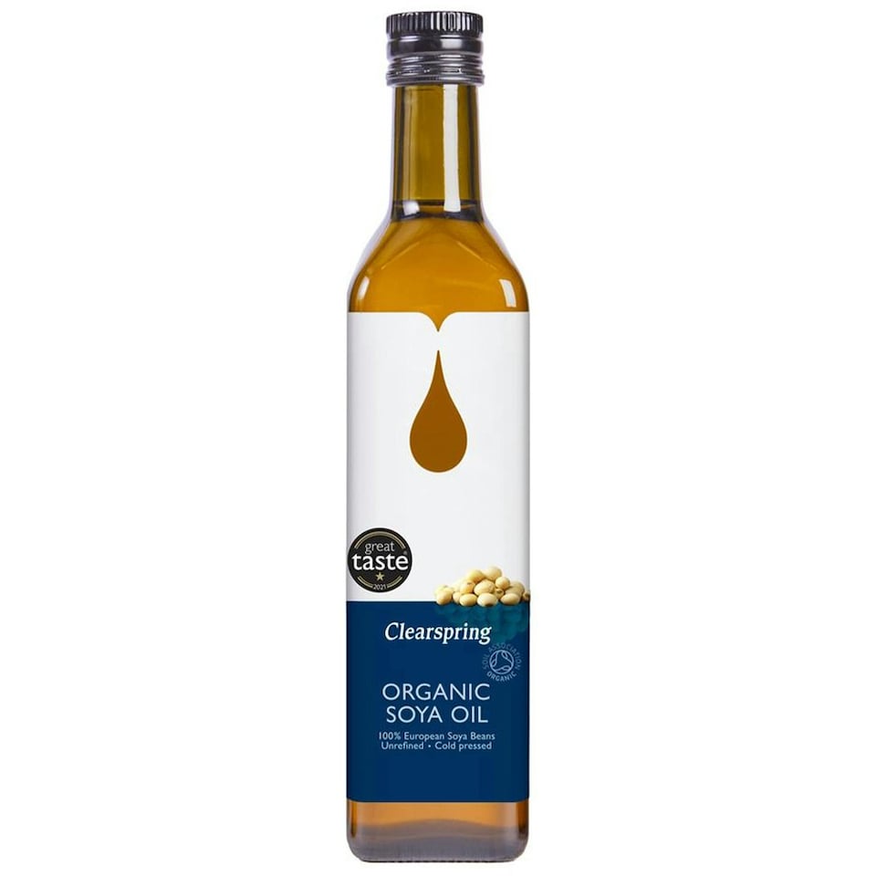 Organic Soya Oil 500ml (Clearspring)