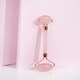 image 5 of Brushworks Rose Resin Roller & Gua Sha