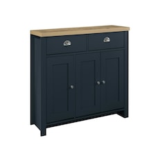 Highgate 3 Door 2 Drawer Sideboard Navy
