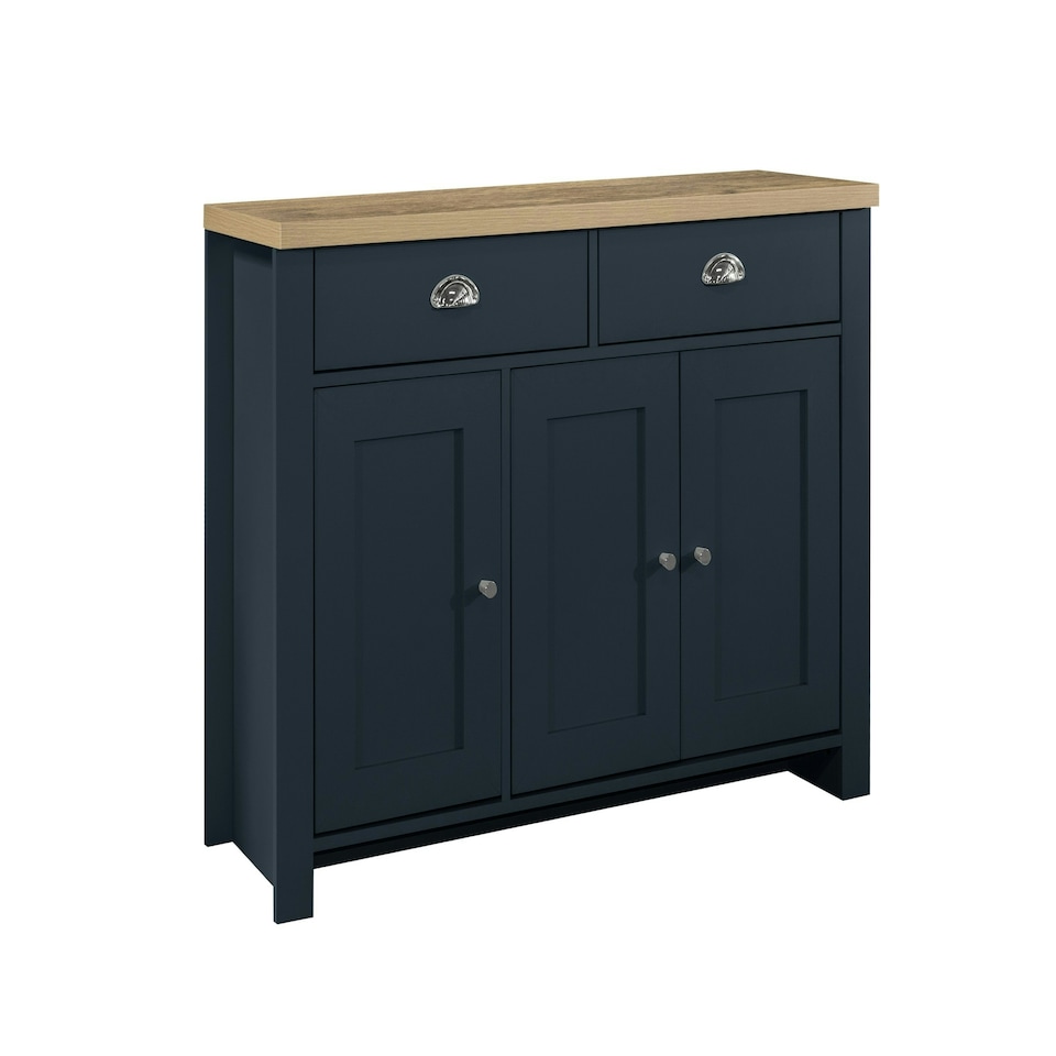 image 1 of Highgate 3 Door 2 Drawer Sideboard Navy
