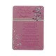image 1 of In Loving Memory Missing You On Your Birthday Daughter Keepsake Graveside Card