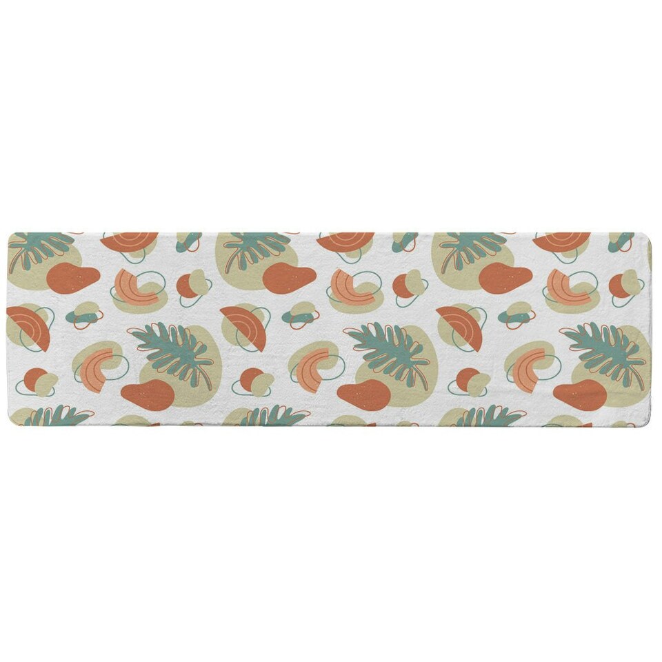 image 1 of line art and botanical elements Designer (Runner Rug)