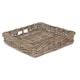 image 2 of Square Rattan Serving Basket Brown | Brown