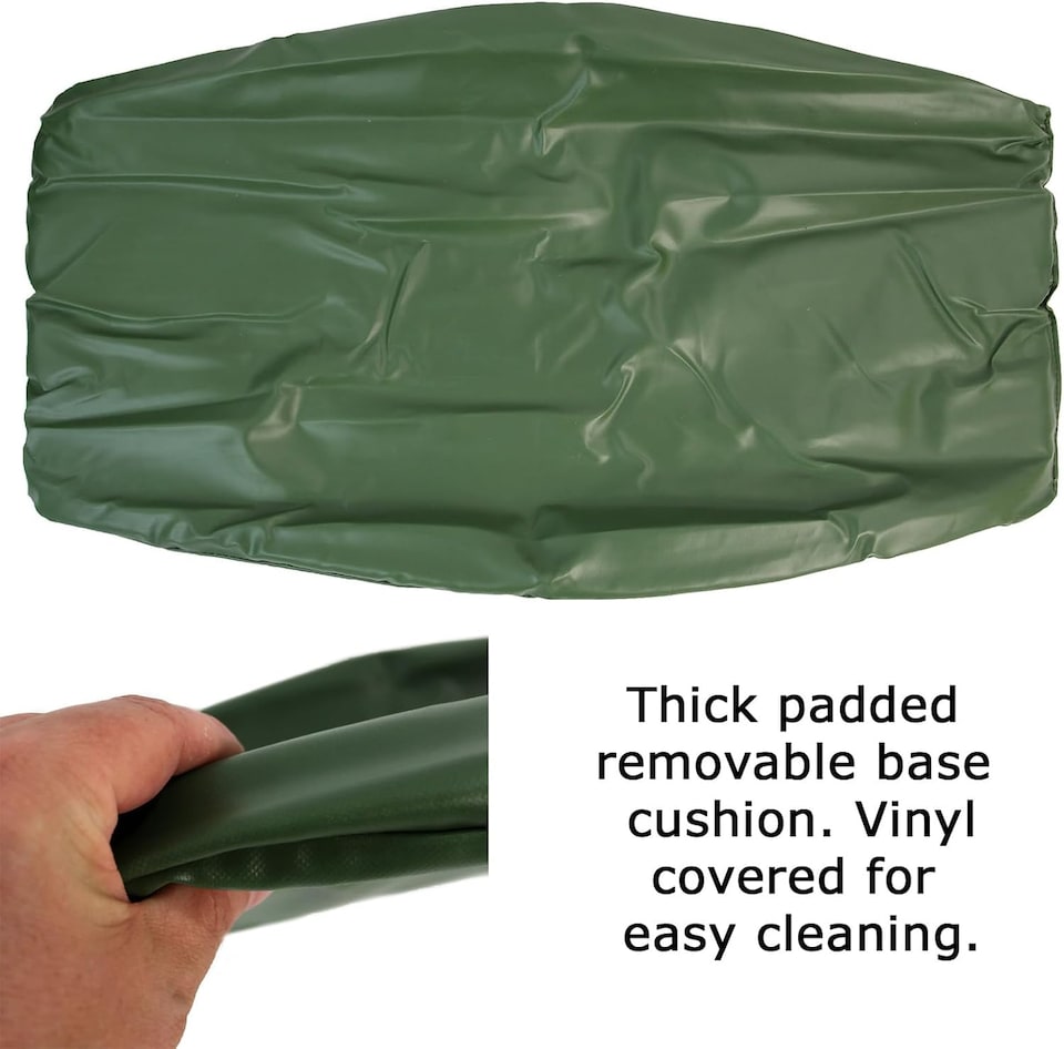 image 1 of Actiaspet Carp Fishing Cradle Unhooking Mat Sling Green Fish Protection Care Safe Tackle 85 x 50 x 15 cm
