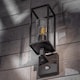 image 7 of CGC CHLOE Outdoor Wall Lantern Black with PIR Motion Sensor IP54