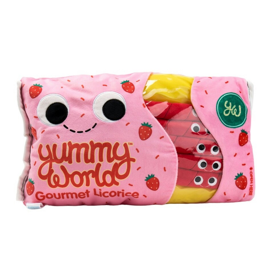 image 1 of Yummy World Breezy Twist Plush Toy - Red - L