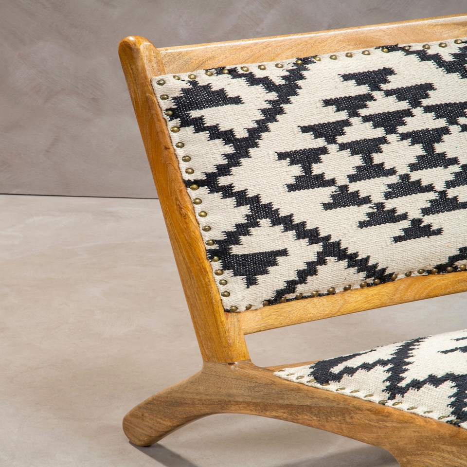 image 1 of Interiors by Premier Cefena Berber Style Chair Multi