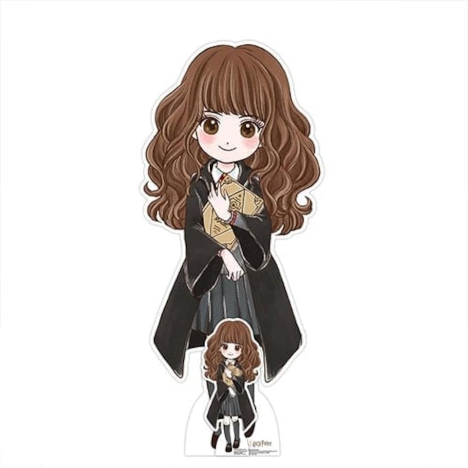 Cute Hermione Granger Animated Harry Potter Star Mini Cardboard Cutout 92cm