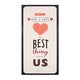 image 1 of One I Love Diamante Valentine's Day Card 'Best Thing'