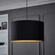 image 1 of ValueLights Reni Large Black Pendant Shade Black