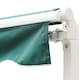 image 7 of Outsunny Garden Sun Shade Canopy Retractable Awning, 3.5 x 2.5m, Dark Green | Green | 1