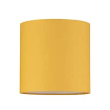 Ochre Yellow Textured Cotton 17cm Table Lamp Shade | Yellow | Small | 1