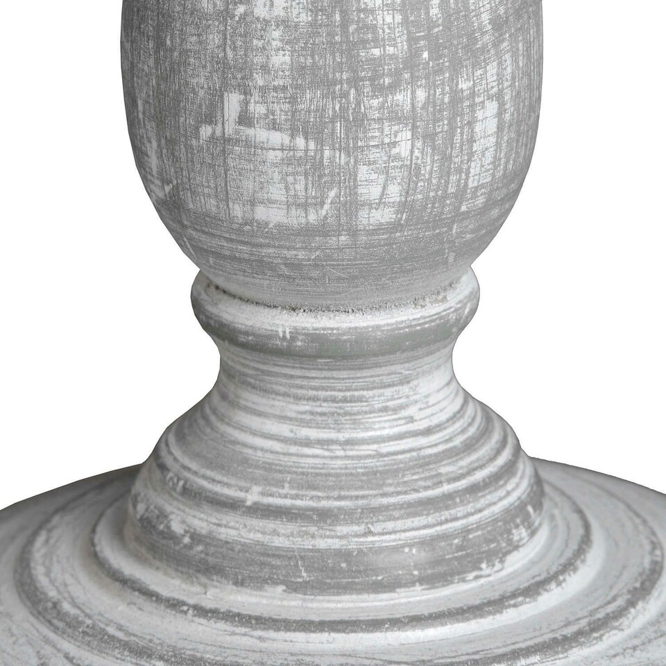 image 1 of Hill Interiors Incia Table Lamp (UK Plug) - Brown/White - One Size