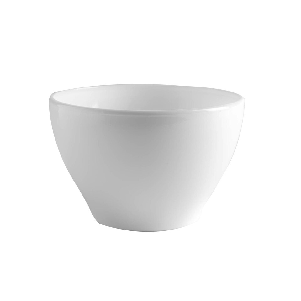 image 1 of Bormioli Rocco Toledo Glass Cereal Bowls - 12cm - White - Pack of 4 White