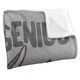 image 2 of Looney Tunes Super Genius Doodle Blanket - Multicoloured - One Size