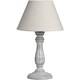 image 1 of Hill Interiors Incia Table Lamp (UK Plug) - Brown/White - One Size