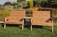image 1 of Valley 4 Seat Set 2X2B Straight Tray - Timber - L100 x W280 x H95 cm - Garden Furniture - Fully Assembled