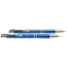 Chelsea FC Pen & Pencil Set - Blue/Silver - One Size